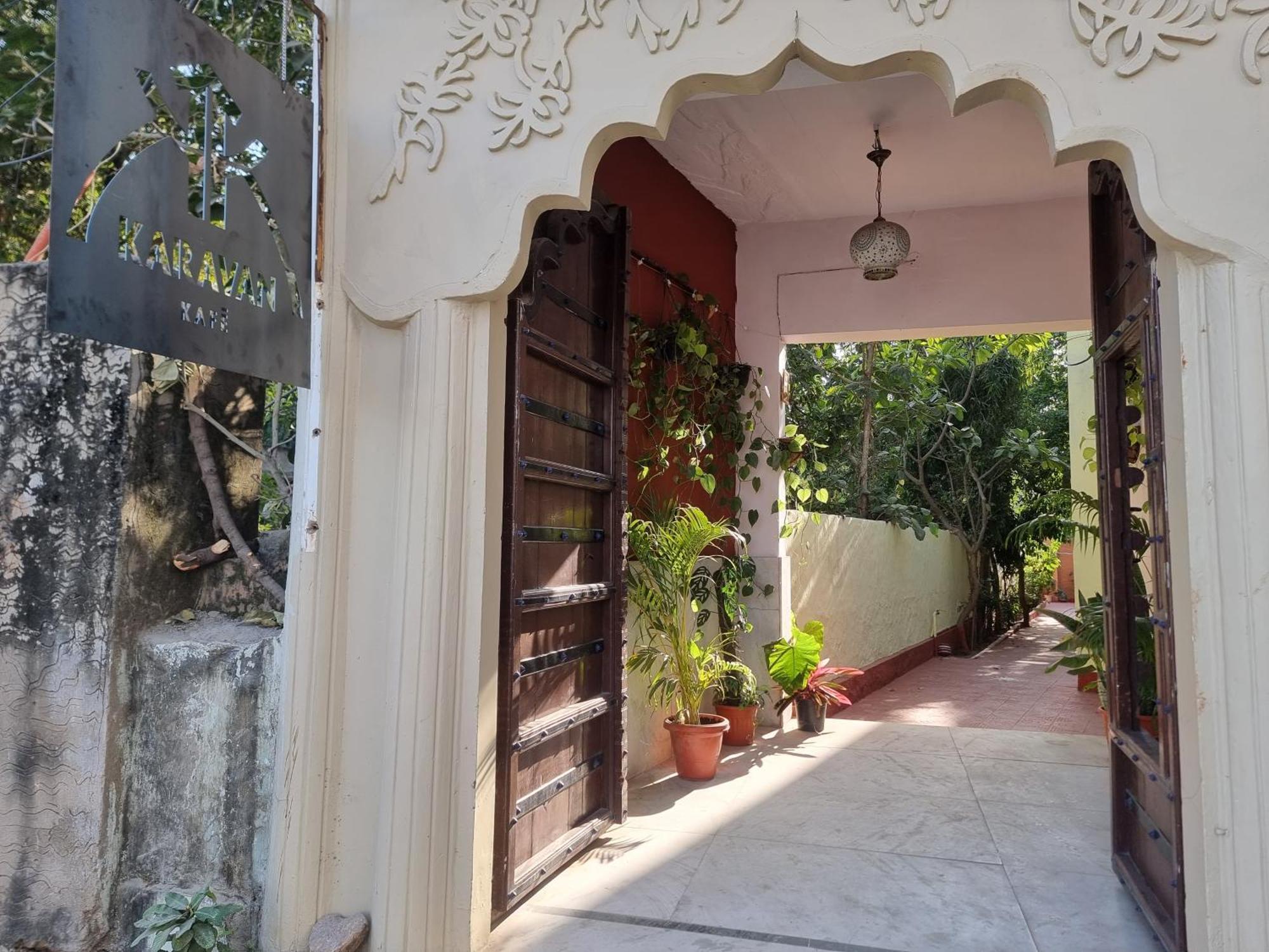 Karavan Kafe Pushkar Exterior foto